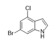 6-溴-4-氯-1H-吲哚