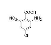 2-氨基-4-氯-6-硝基苯甲酸