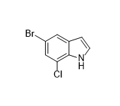 5-溴-7-氯-1H-吲哚