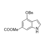 4-(苄氧基)-1H-吲哚-6-羧酸甲酯