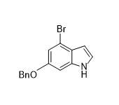 4-溴-6-(苄氧基)-1H-吲哚