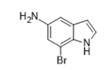  7-溴-1H-吲哚-5-胺