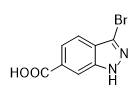 3-溴-1H-吲唑-6-羧酸
