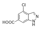 4-氯-1H-吲唑-6-羧酸