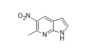 6-甲基-5-硝基-7H-吡咯并[2,3-b]吡啶
