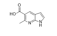 6-甲基-1H-吡咯并[2,3-b]吡啶-5-羧酸