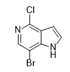 4-氯-7-溴-5-氮杂吲哚