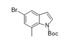 N-Boc 5-溴-7-甲基-吲哚