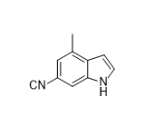 4-甲基-1H-吲哚-6-甲腈