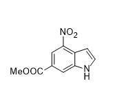 4-硝基-1H-吲哚-6-羧酸甲酯