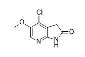 4-氯-5-甲氧基-1H,2H,3H-吡咯并[2,3-b]吡啶-2-酮