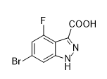 6-溴-4-氟-1H-吲唑-3-羧酸
