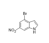 4-溴-6-硝基-1H-吲哚