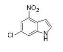 4-硝基-6-氯-1H-吲哚