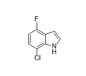 7-氯-4-氟-1H-吲哚