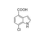 7-氯-1H-吲哚-7-羧酸