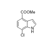 7-氯-1H-吲哚-4-羧酸甲酯