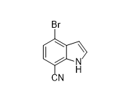 4-溴-7-氰基-1H-吲哚