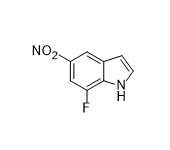 5-硝基-7-氟-1H-吲哚