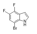 7-溴-4,5-二氟-1H-吲哚