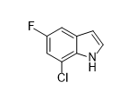 7-氯-5-氟-1H-吲哚