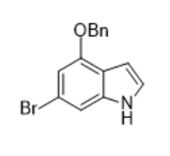 4-苄氧基-6-溴-吲哚