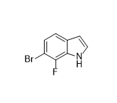 6-溴-7-氟-1H-吲哚