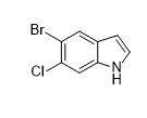 5-溴-6-氯-1H-吲哚