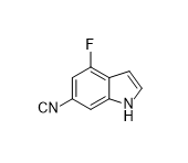 4-氟-1H-吲哚-6-甲腈