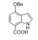 4-(苄氧基)-1H-吲哚-7-羧酸