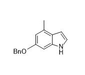 4-甲基-6-(苄氧基)-1H-吲哚