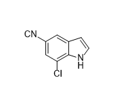 7-氯-1H-吲哚-5-甲腈