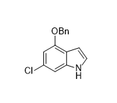 4-苄氧基-6-氯-1H-吲哚