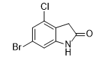 4-氯-6-溴-1H-吲哚-2-酮