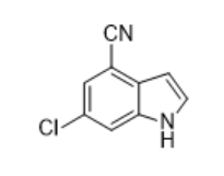6-氯-1H-吲哚-4-甲腈