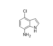 4-氯-1H-吲哚-7-胺