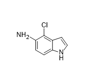 4-氯-1H-吲哚-5-胺