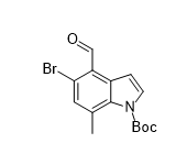 5-溴-4-甲酰基-7-甲基-1H-吲哚-1-羧酸叔丁酯