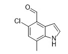 5-氯-7-甲基-1H-吲哚-4-甲醛