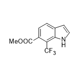 7-三氟甲基-1H-吲哚-6-甲酸甲酯