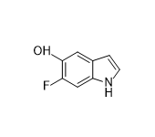 5-羟基-6-氟-1H-吲哚