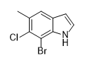 7-溴-6-氯-5-甲基-1H-吲哚