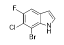 7-溴-6-氯-5-氟-1H-吲哚