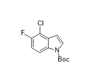 N-Boc 4-氯-5-氟-吲哚