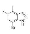 7-溴-4,5-二甲基-1H-吲哚