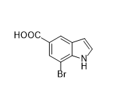 7-溴-1H-吲哚-5-羧酸