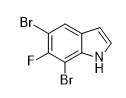 5,7-二溴-6-氟-1H-吲哚