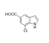 7-氯-1H-吲哚-5-甲酸