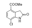 7-氯-2-氧代吲哚啉-4-羧酸甲酯