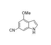 4-甲氧基-1H-吲哚-6-甲腈